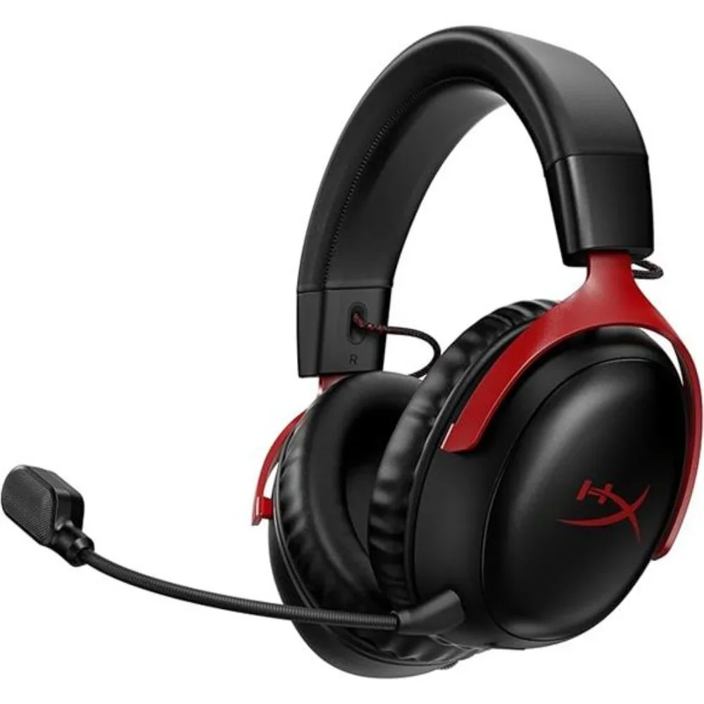 HyperX Cloud III Wireless – Gaming Headset for PC,PS5,PS4,up to 120-hour Battery